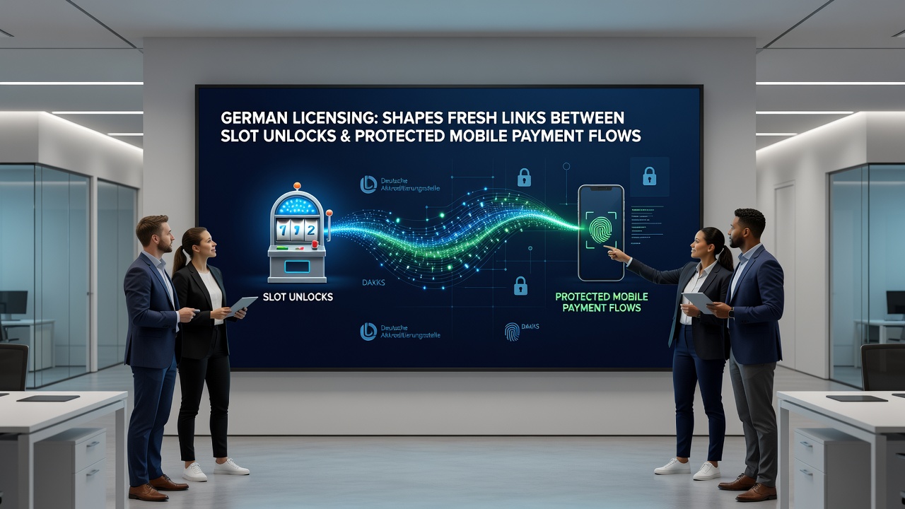 Darstellung von mobilen Zahlungsschnittstellen und Slot-Freischaltungen unter deutscher Aufsicht