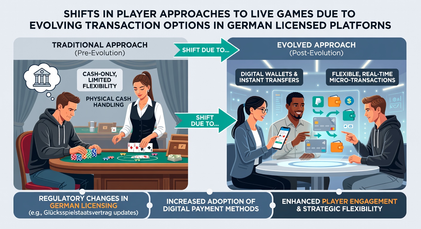 Analyse von Transaktionsdaten zeigt veränderte Spielmuster in deutschen Live-Casinos